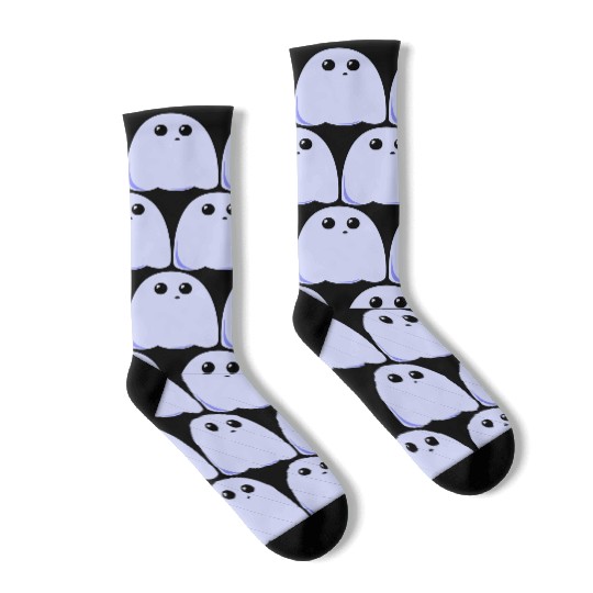 Halloween Costume Candy Ghost Socks
