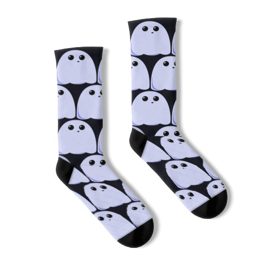 Halloween Costume Candy Ghost Socks