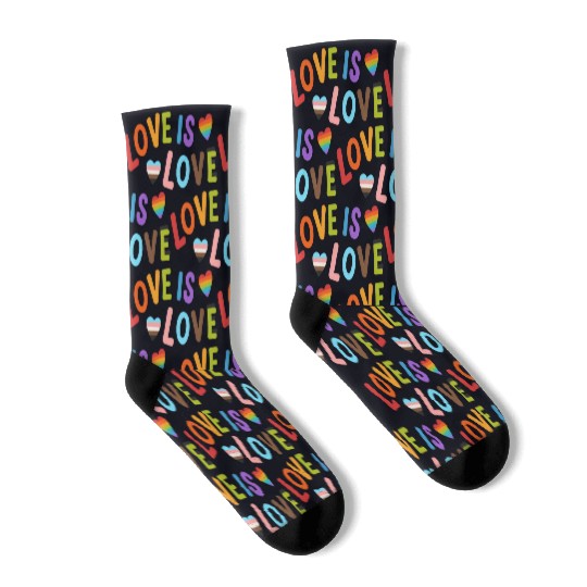 Love Is Love Socks