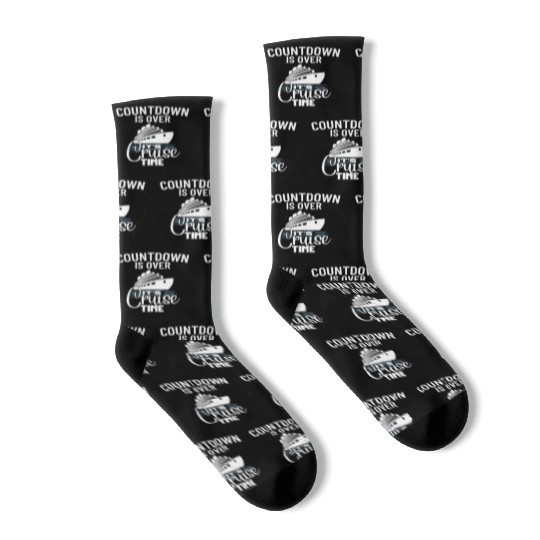 Cruise Ship It's Cruise Time Cruise Socks