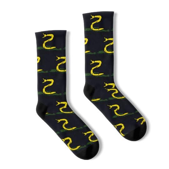 No Step On Snek Socks