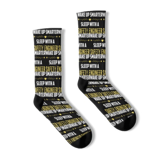 Wake Up Smarter Sleep With A SAFETY ENGINEER Socks