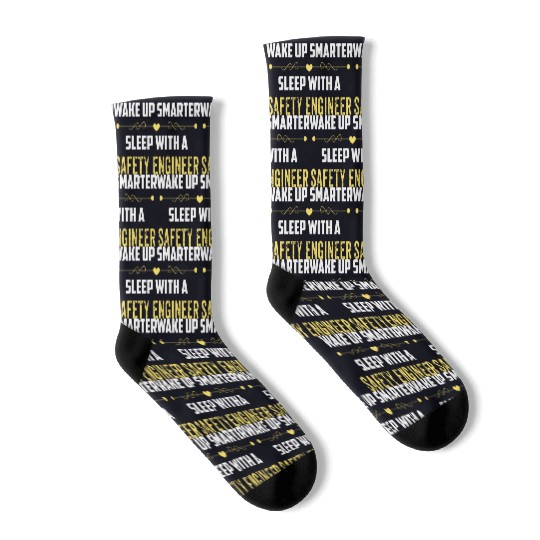 Wake Up Smarter Sleep With A SAFETY ENGINEER Socks
