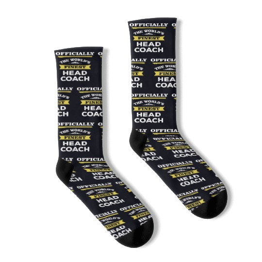 The World's Finest Head Coach Socks