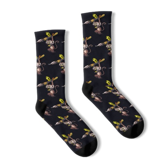 Berserkk AK47 Monkey Socks