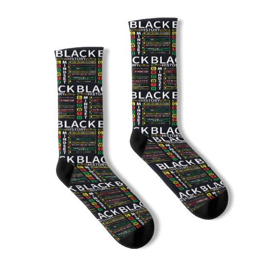Growth Mindset Definition Black History Month Socks