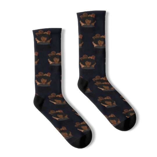 It's the Melanin for Me Melanated Black History Socks
