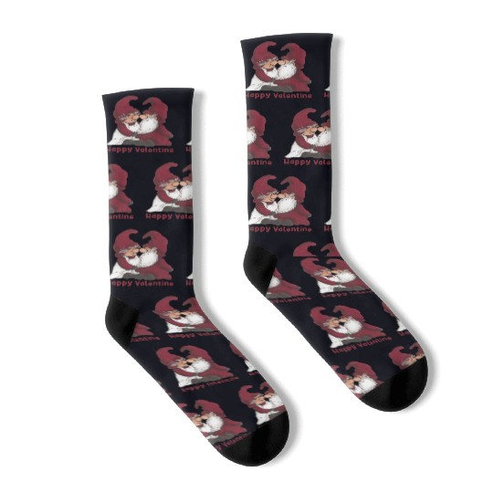 Happy Valentine's Day Socks