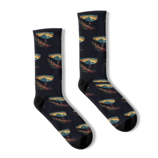 Photography Photographer Nature Mountain Camera Socks
