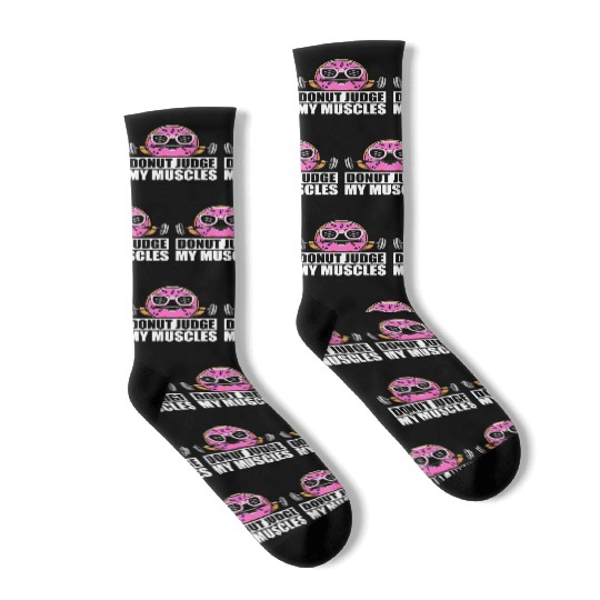 Fitness Donut Donut Gym Socks