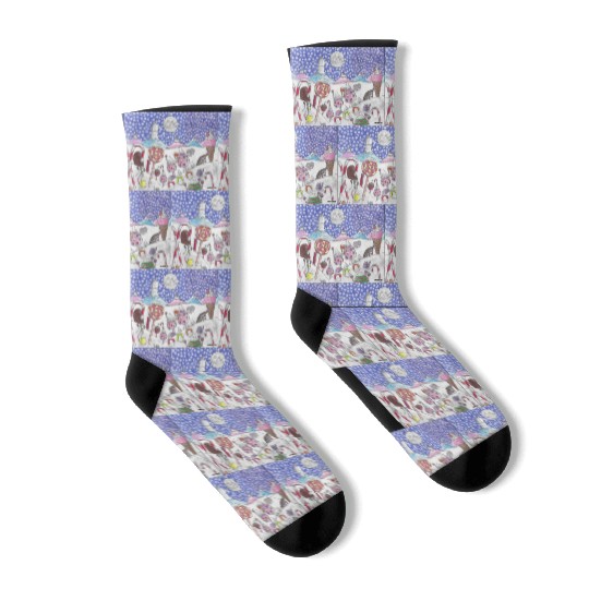 The Nutcracker Christmas Candy Land Socks