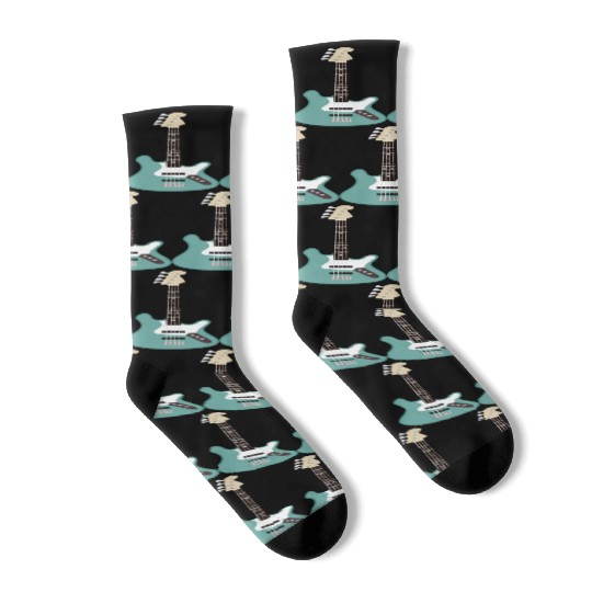 Seafoam Green Bass Socks
