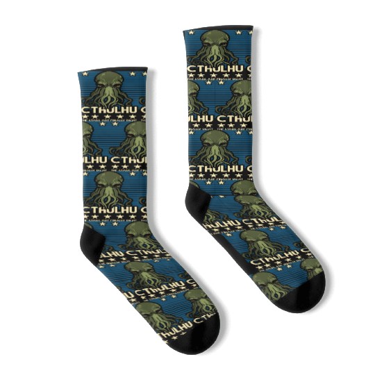 Cthulhu! The Stars are finally right! Socks