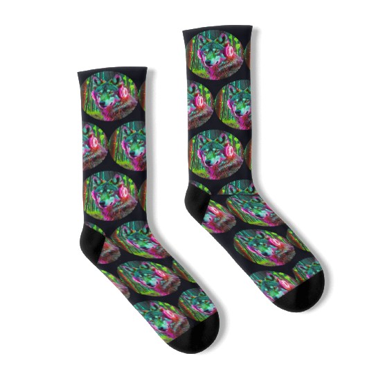 Electric Wilderness Glow 2 Socks