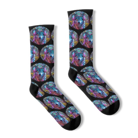 Electric Wilderness Glow 3 Socks