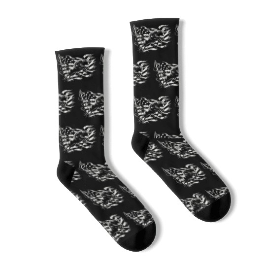 Rodeo Bull Riding Livestock Show Farmer Cattle Socks