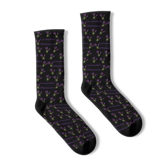 Aromatherapy Lavender Obsession Socks