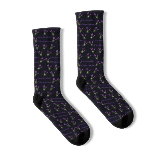 Aromatherapy Lavender Obsession Socks