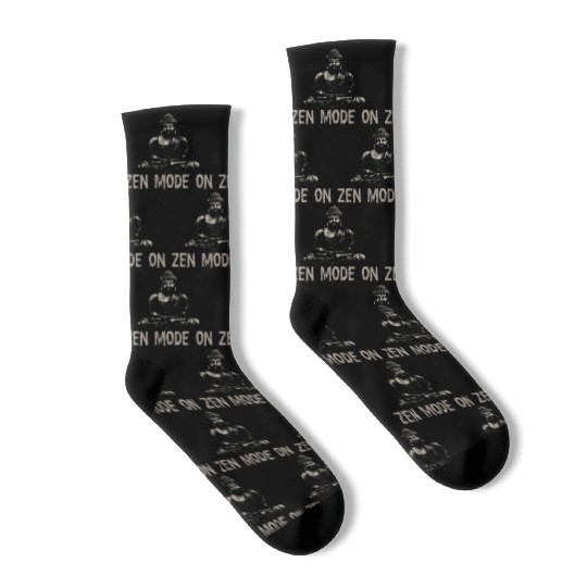 Meditative Buddha: Your Path to Inner Peace Socks