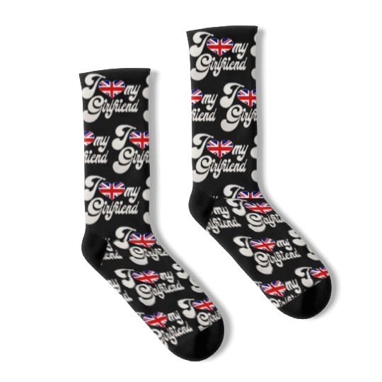 UKI Love My British Girlfriend Socks