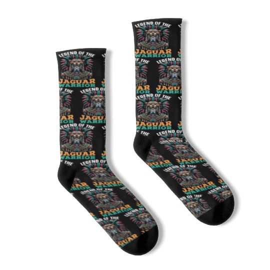 Aztec Jaguar Warrior Aztec Culture Indigenous Socks