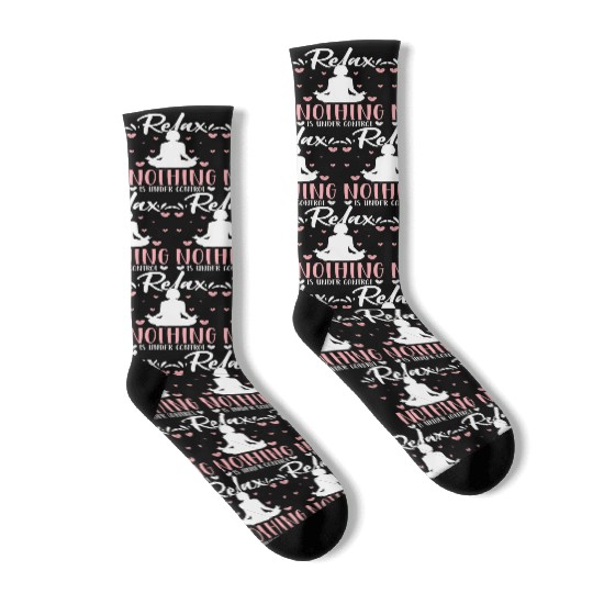 Yoga Spirit Buddha Enlightenment Socks