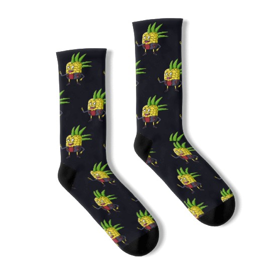 Punk Pineapple Socks