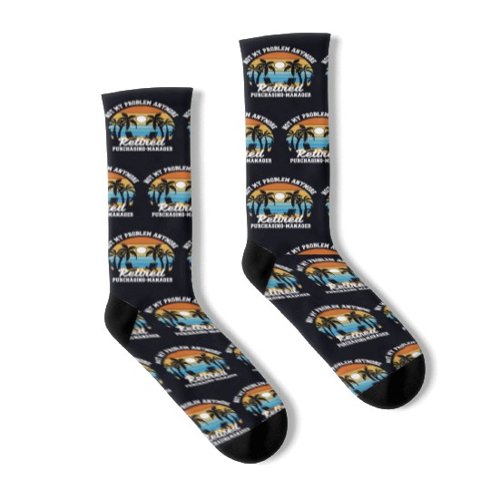 Retirement gift idea Retired Purchasing manager Socks