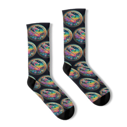 aiTee Flamingo 01 Socks