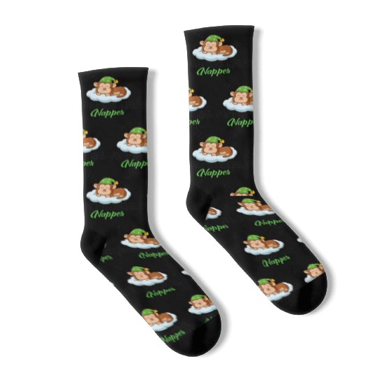 Professional Napper Affe Affenbaby Gorilla Socks