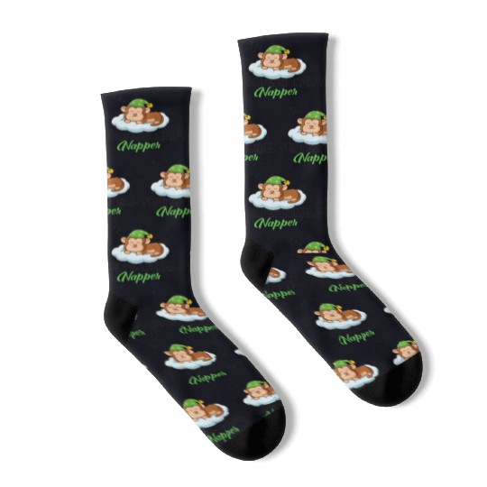 Professional Napper Affe Affenbaby Gorilla Socks