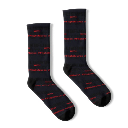 Flight Nurse Critical Care Helicopter Nursing Socks