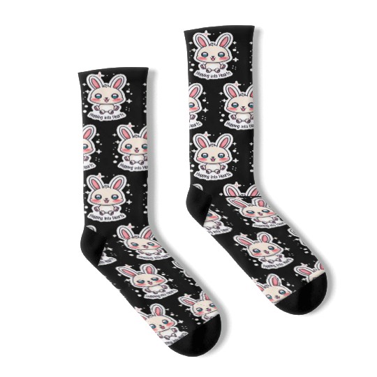Bunny Lover: Hopping into Hearts Socks