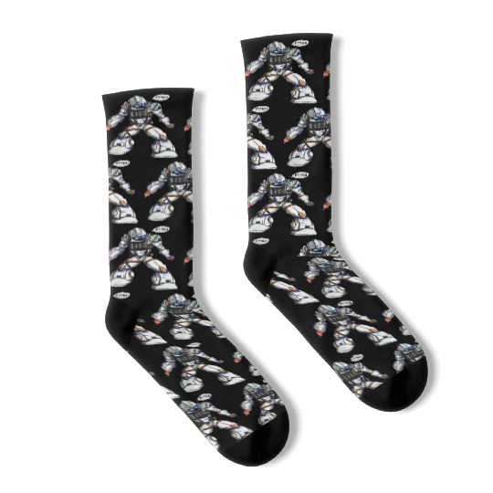 Unlucky robot Socks