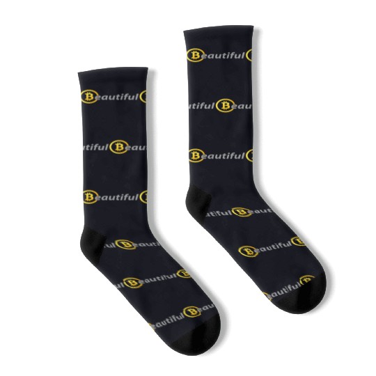 Beautiful Bitcoin Socks