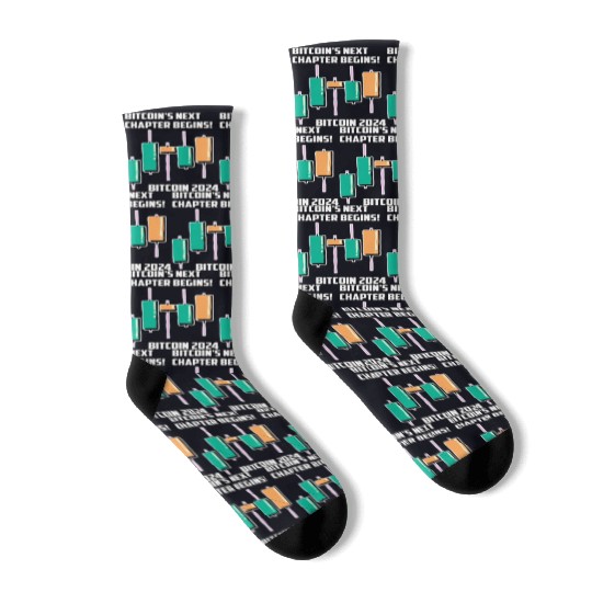 Bitcoin 2024 BitcoinHalving Bitcoin's Next Chapter Socks