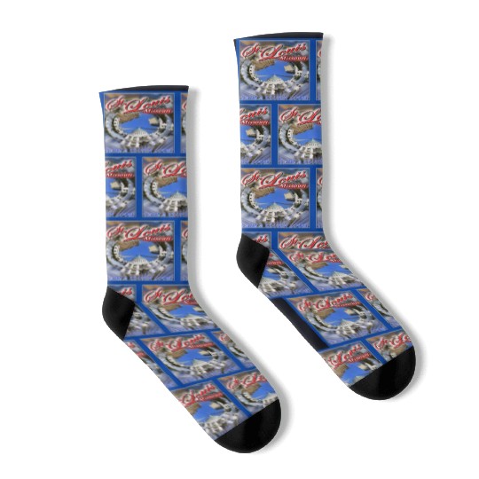 Historic Downtown St. Louis Arch & Courthouse Socks