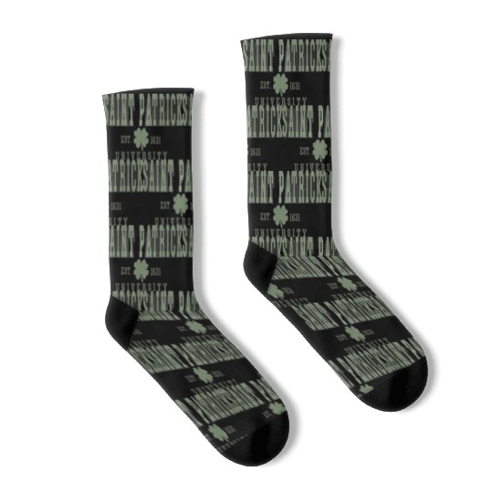 Saint Patrick University Socks