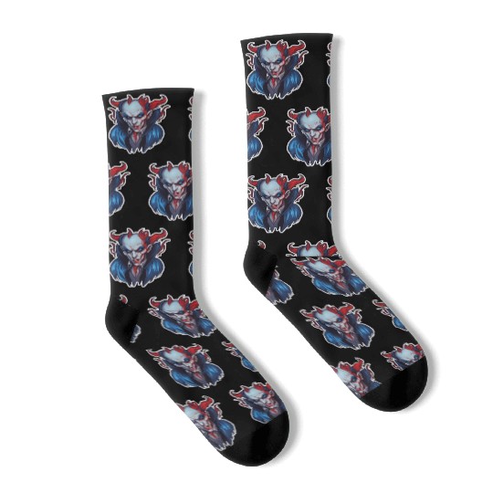 dark shadows: Horned Vampire Socks