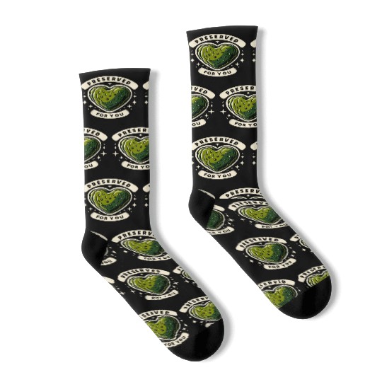 Pickle Lover Funny Pickle Dill pickle Pickled Socks
