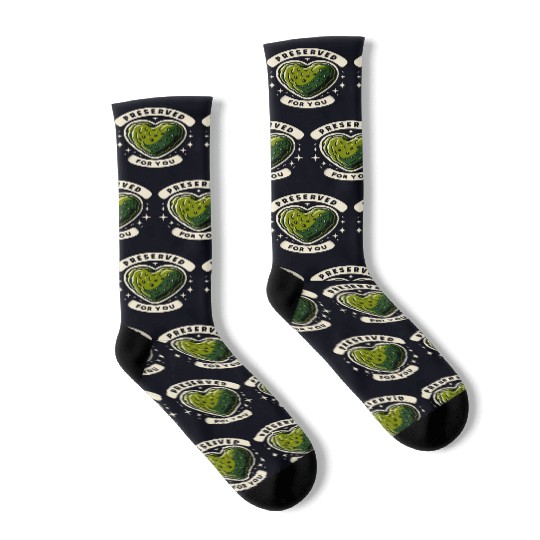Pickle Lover Funny Pickle Dill pickle Pickled Socks