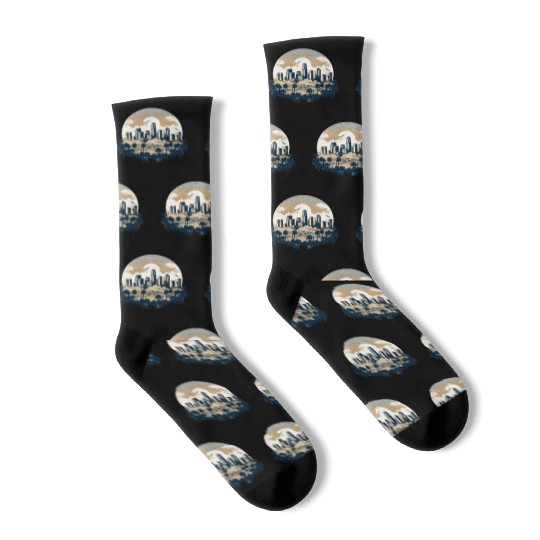 Los Angeles - City of Angels Socks