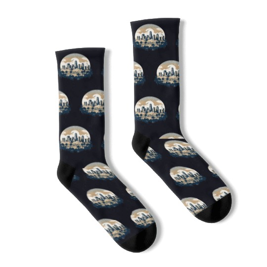 Los Angeles - City of Angels Socks