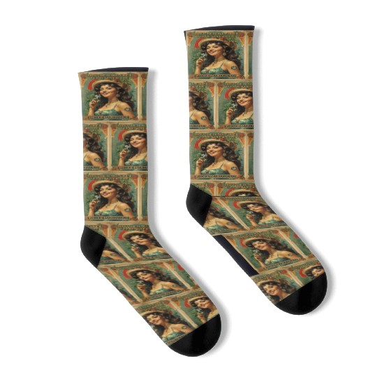Joyful consumption marijuana Socks