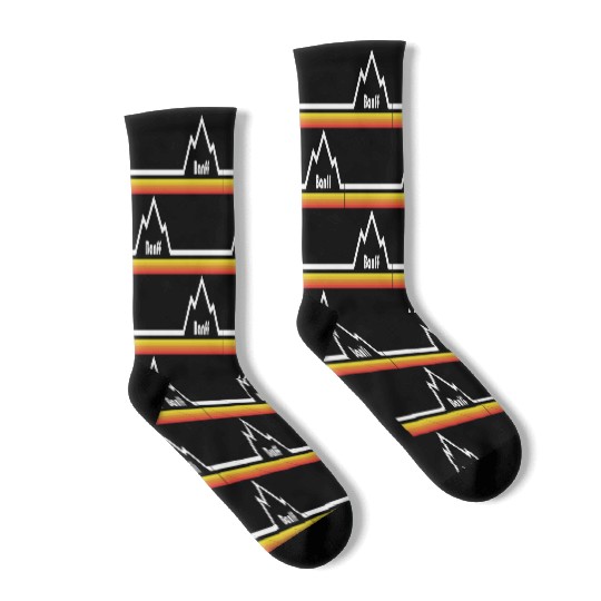 Banff National Park Alberta Canada Socks