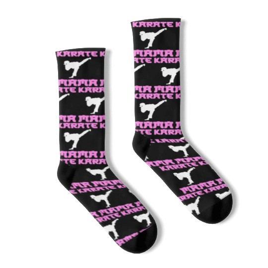 Karate Mama Karate Mom Socks