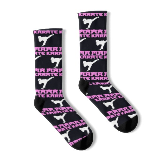 Karate Mama Karate Mom Socks