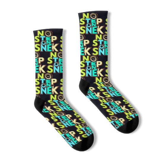 No Step On Snek Socks