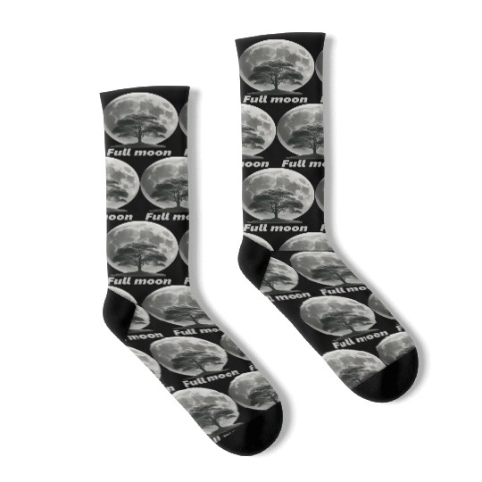 Full moon Socks