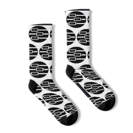 Cookie Beat Circle Logo Socks